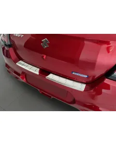 Edelstaal bumperbeschermer bumperprotector Suzuki Swift VII 5 deurs