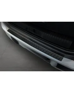 Edelstaal Bumperbeschermer bumperprotector Peugeot 5008 III SUV Mat zwart