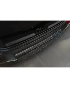 Edelstalen bumperbeschermer bumperprotector Jeep Avenger / Avenger EV Grafiet zwart