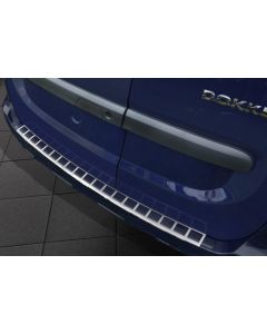 bumperbeschermlijst bumper beschermer dacia dokker met gaten 2012, 2013, 2014, 2015, 2016, 2017, 2018, 2019, 2020