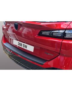 kunststof zwart bumperbeschermlijst bumper beschermer Peugeot 308 SW 3e generatie 2021, 2022