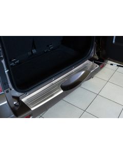 bumperbeschermlijst bumper beschermer suzuki grand vitara met reservewiel 2006, 2007, 2008, 2009, 2010, 2011, 2012, 2013, 2014, 2015