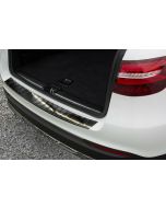 bumperbeschermlijst bumper beschermer mercedes glc X253 2015, 2016, 2017, 2018, 2019, 2020, 2021, 2022 grafiet zwart
